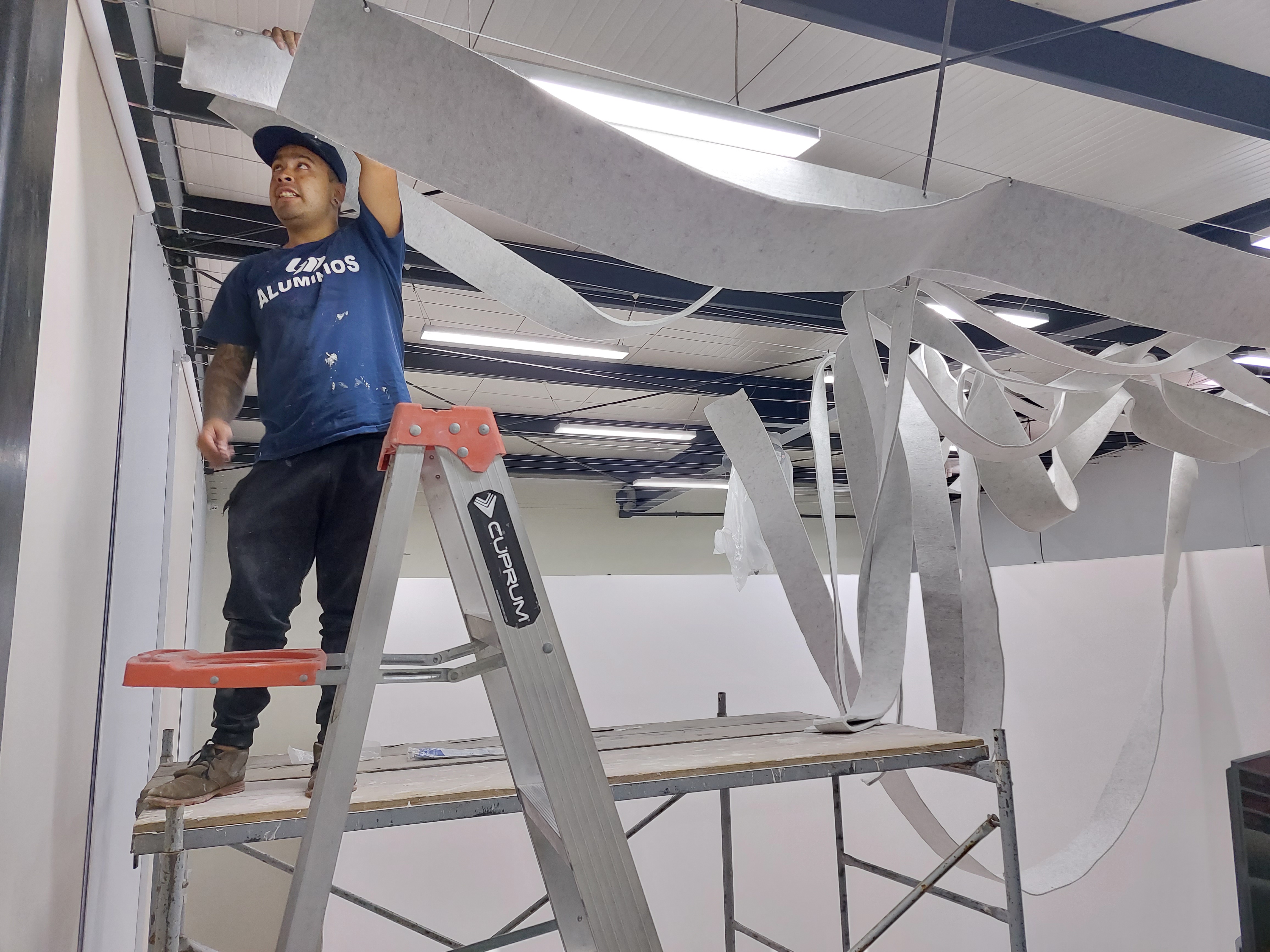 Instalación de absorción en techo