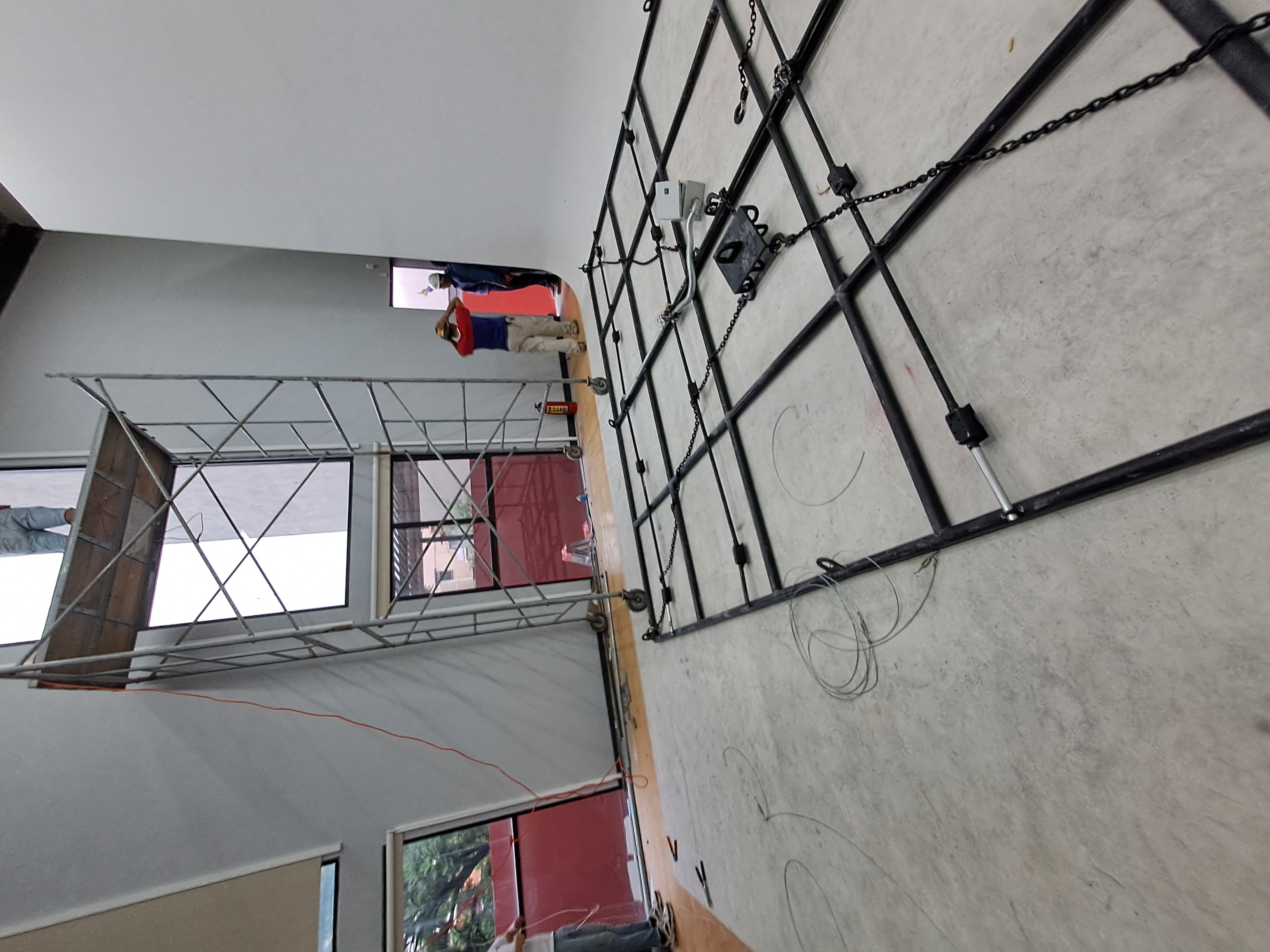Trabajos de instalación en sitio